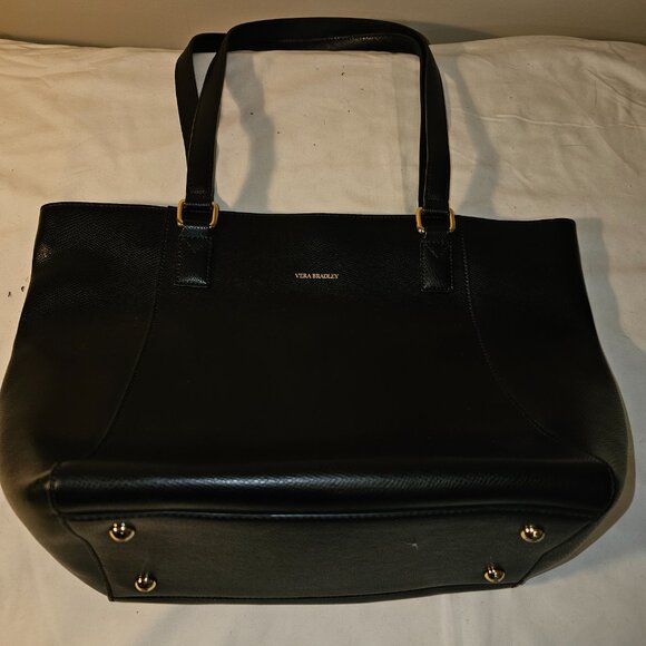 Vera Bradley Black Tote - Picture 3 of 5